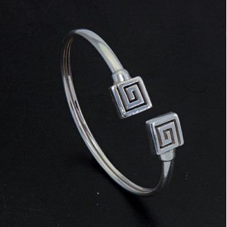 Sterling Silver 925 Meander