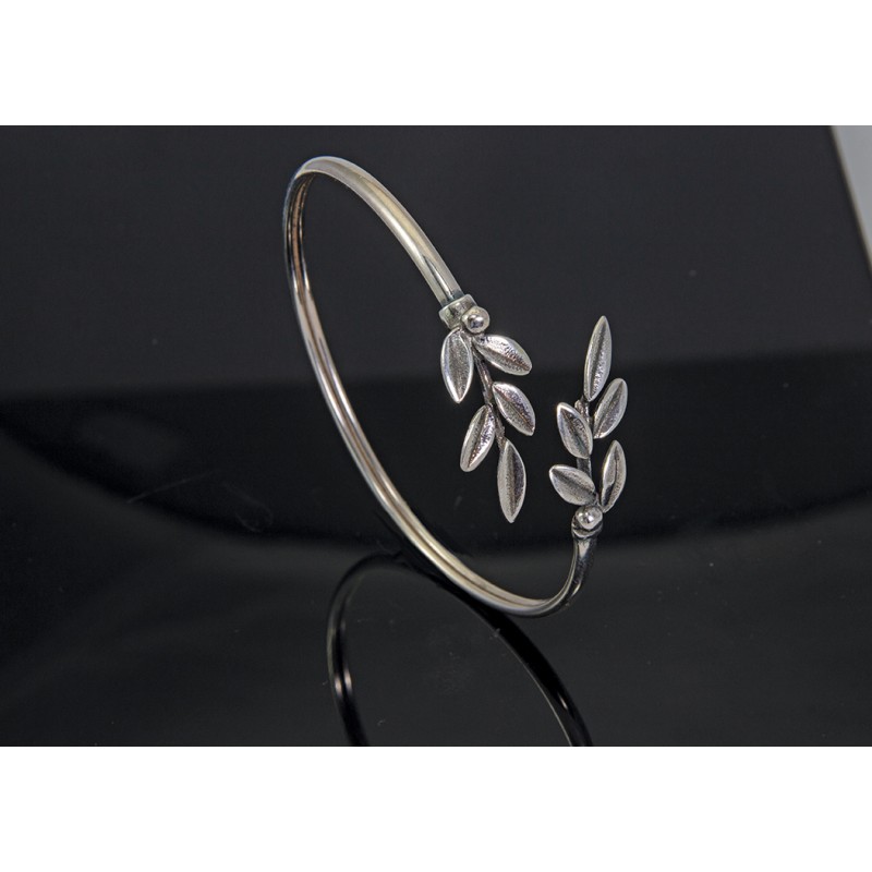 Sterling Silver 925 Olive Leaves