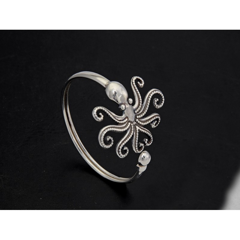 Sterling Silver 925 Octopus