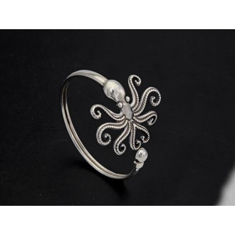 Sterling Silver 925 Octopus