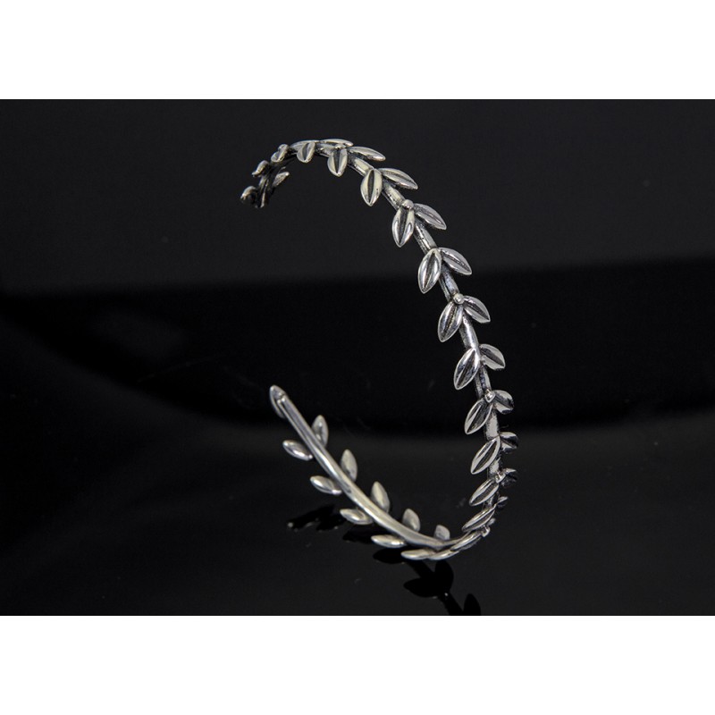 Sterling Silver 925 Olive Leaves