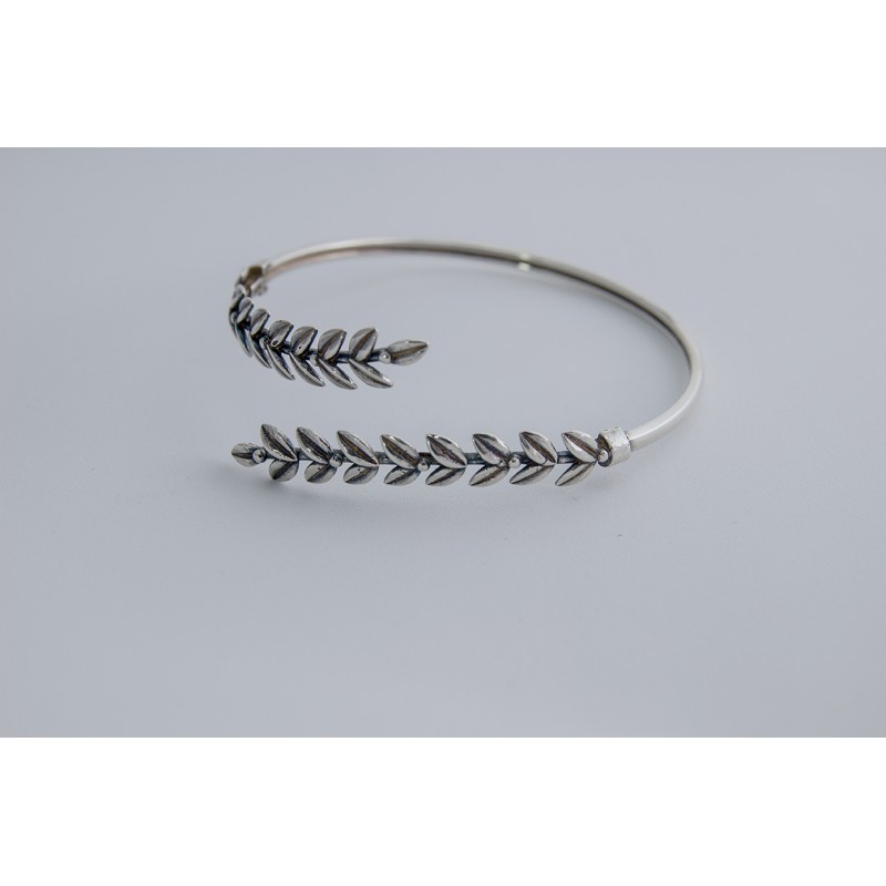 Sterling Silver 925 Olive Leaves