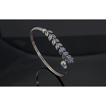 Sterling Silver 925 Olive Leaves