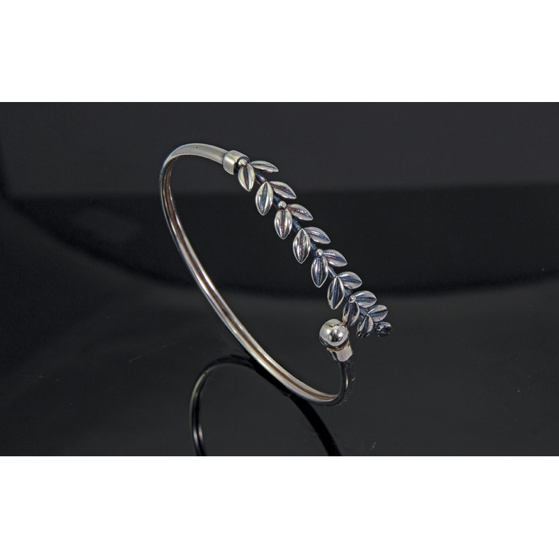 Sterling Silver 925 Olive Leaves
