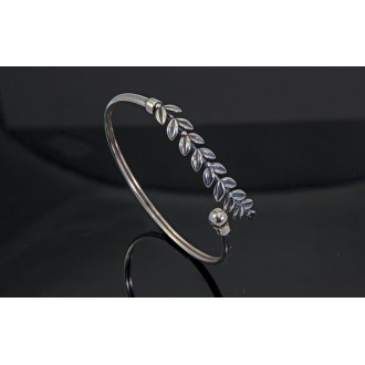 Sterling Silver 925 Olive Leaves