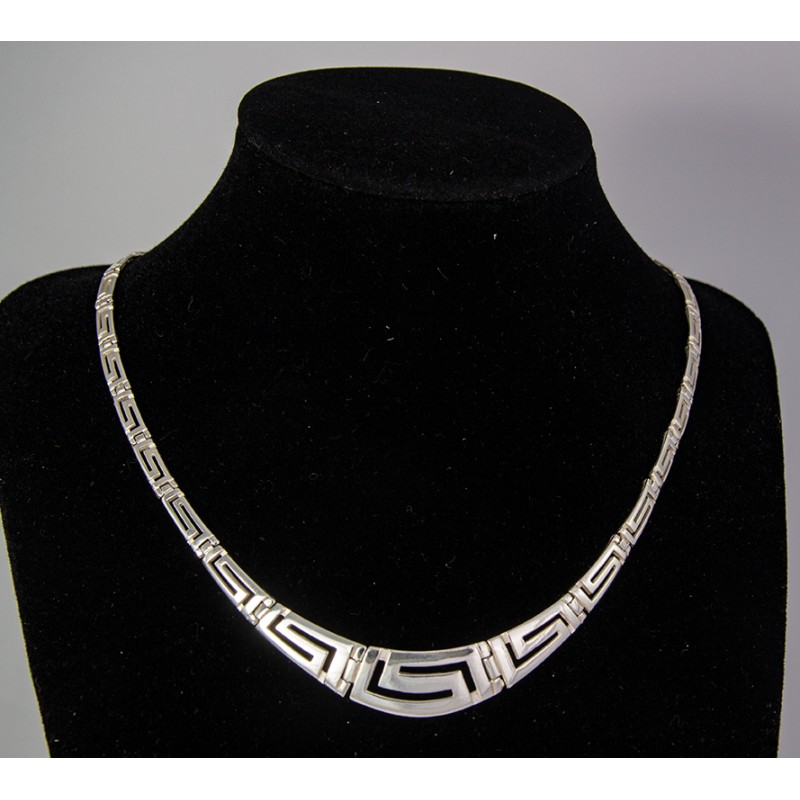 Sterling Silver 925Meander Symbol