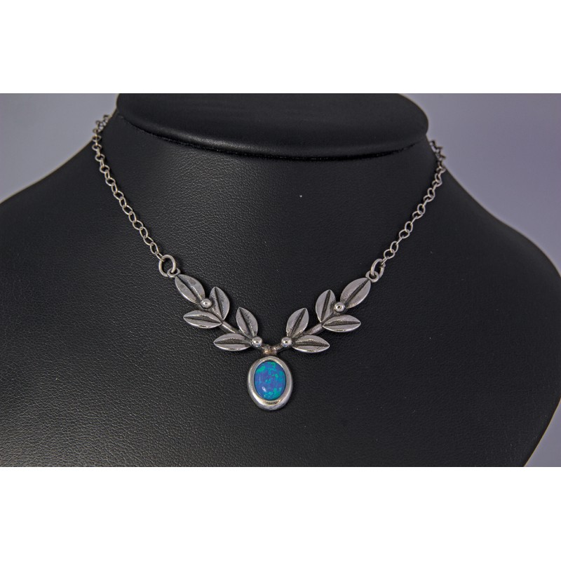 Sterling Silver 925 Olive Leaves