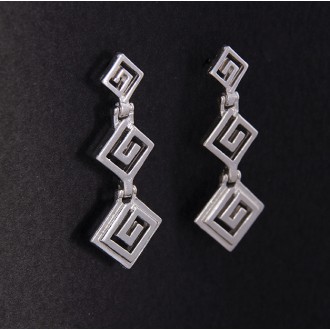 Sterling Silver 925 Meander