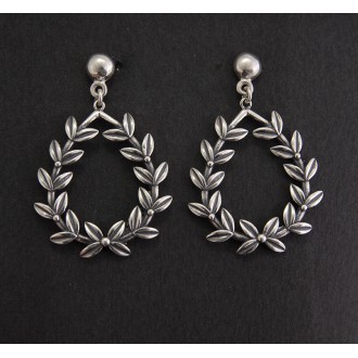 Stering Silver 925 Olive Leaves