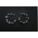 Sterling Silver 925 Olive Leaves
