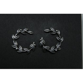 Sterling Silver 925 Olive Leaves