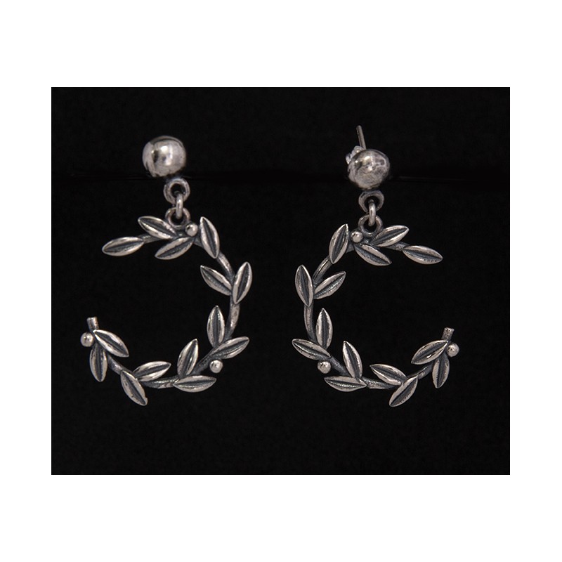 Sterling Silver 925 Olive Leaves
