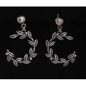 Sterling Silver 925 Olive Leaves