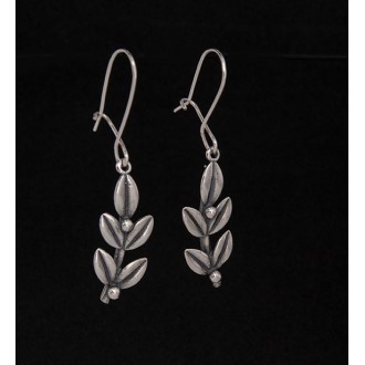 Sterling Silver 925 Olive Leaves