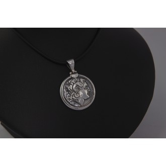 Sterling Silver 925 Alexander Coin