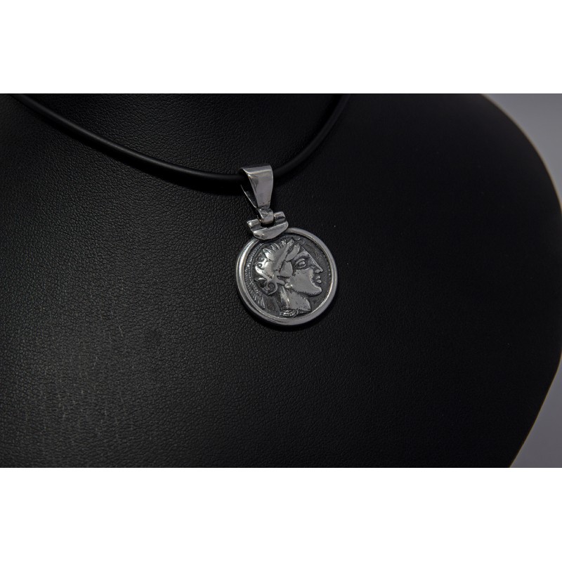 Sterling Silver 925 Athina Coin
