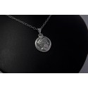 Sterling Silver 925 Hermes Coin