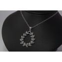 Sterling Silver 925 Olive Leaves