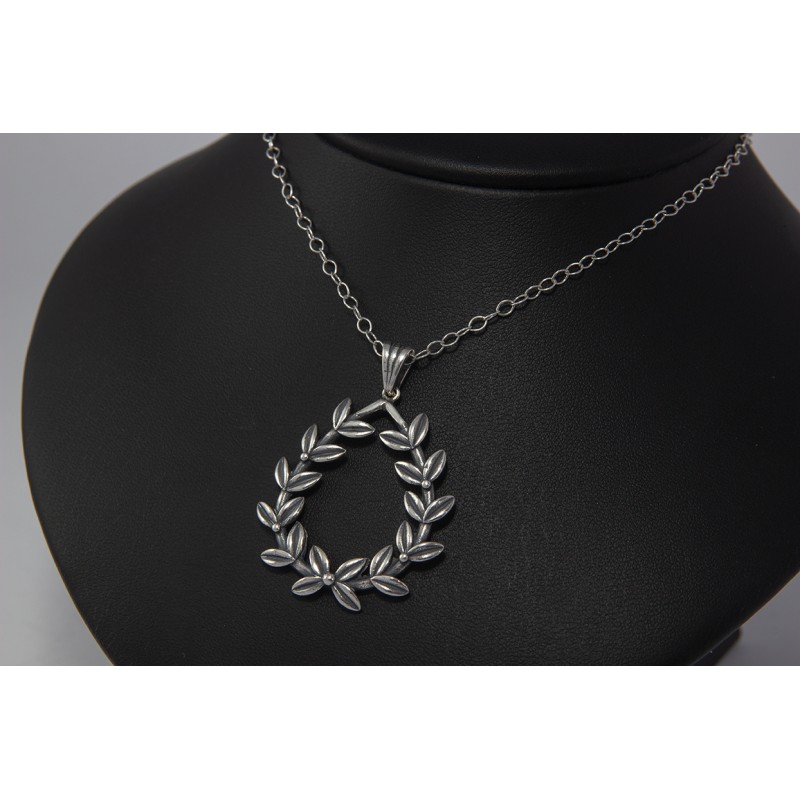 Sterling Silver 925 Olive Leaves