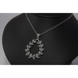 Sterling Silver 925 Olive Leaves