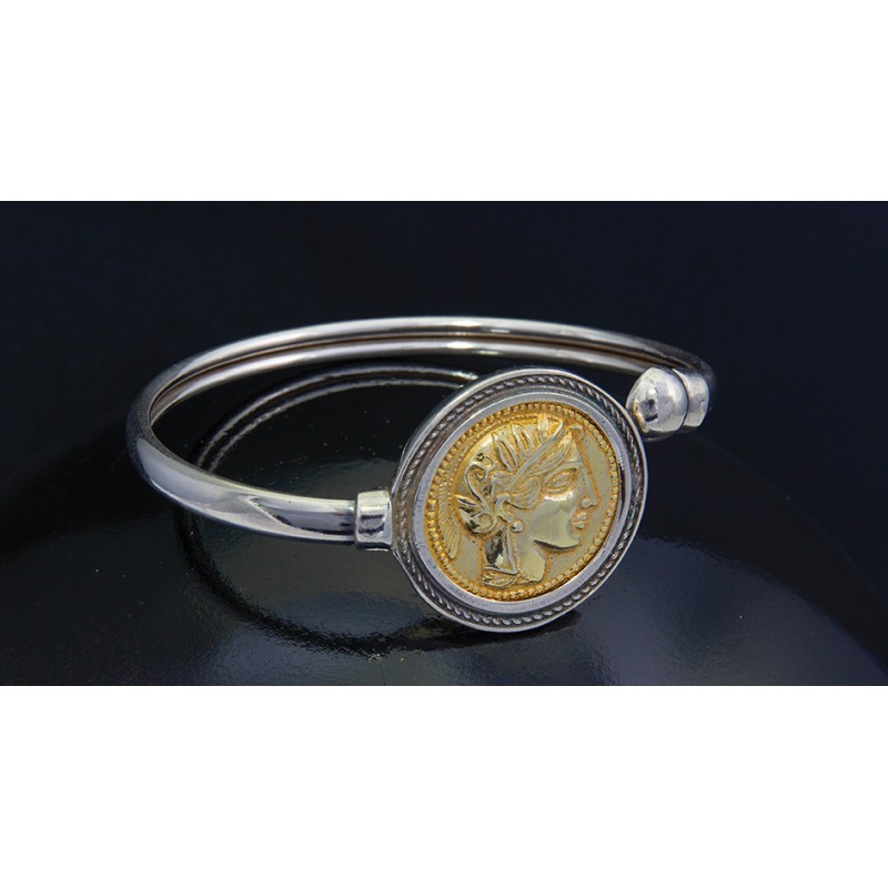 Sterling Silver 925 Athina Coin