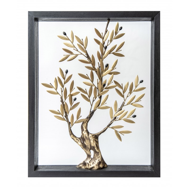 Hand Made Oxidized Bronze Olive Tree