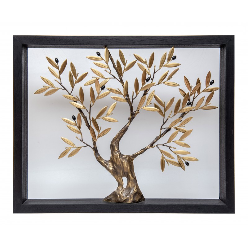 Hand Made Oxidized Bronze Olive Tree
