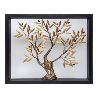 Hand Made Oxidized Bronze Olive Tree