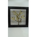Hand Made Oxidized Bronze Olive Tree With An Owl