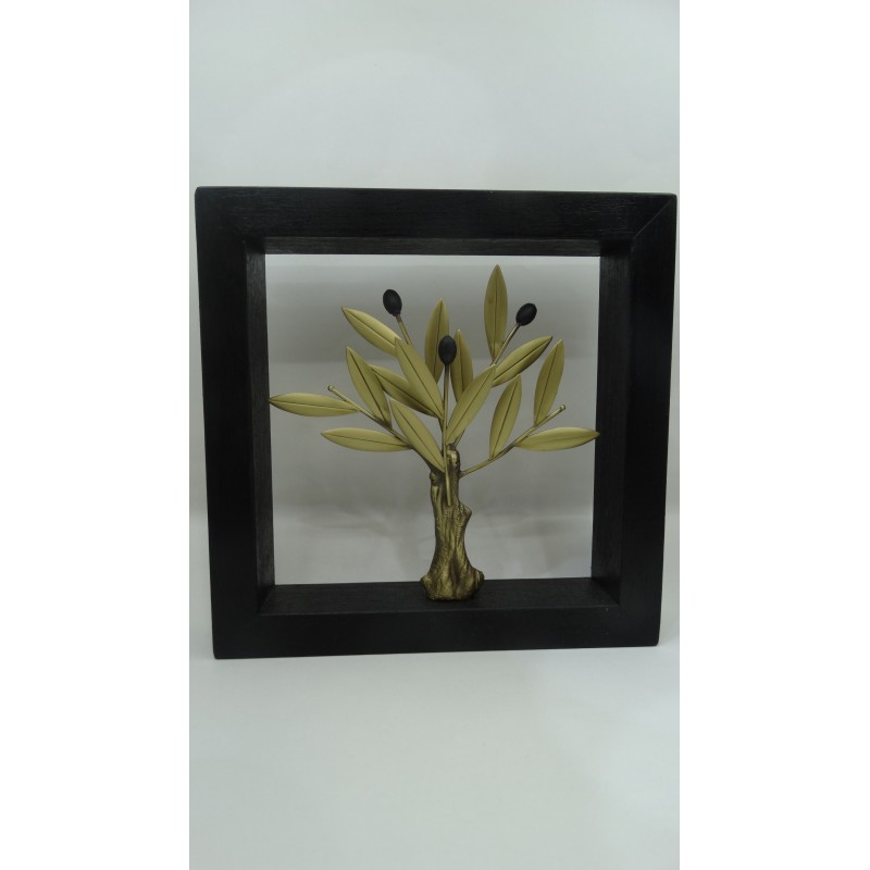Hand Made Oxidized Bronze Olive Tree