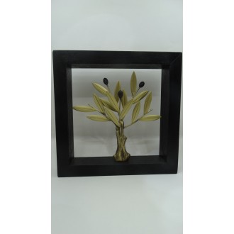 Hand Made Oxidized Bronze Olive Tree
