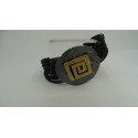 Sterling Silver 925 Rhodium plating & 24k Gold Plating Greek Key