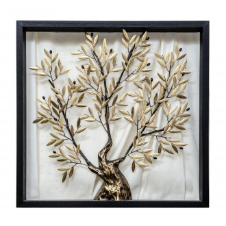 Hand Made Oxidized Bronze Olive Tree