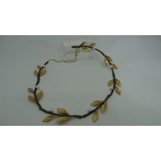 Sterling Silver 925 Rhodium & 24k Gold Plating Olive leaves