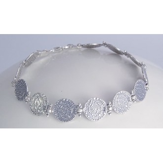 Sterling Silver 925 Disc of Phaistos