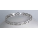 Sterling Silver 925 Greek Key