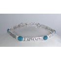 Sterling Silver 925 Greek Key