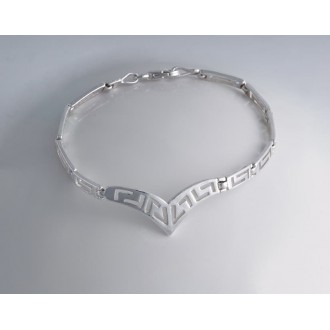 Sterling Silver 925 Greek Key