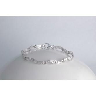 Sterling Silver 925 Greek Key