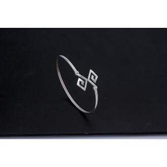 Sterling Silver 925 Greek Key