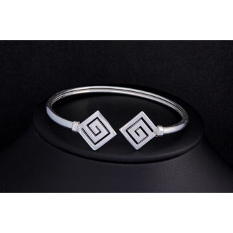 Sterling Silver 925 Greek Key