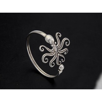Sterling Silver 925 Octopus