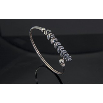 Sterling Silver 925 Olive Leaves