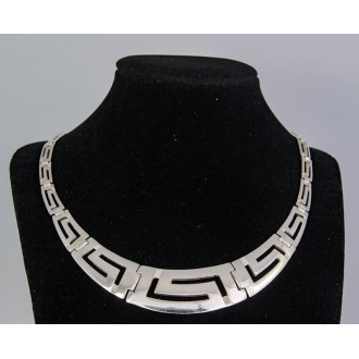Sterling Silver 925 Greek Key