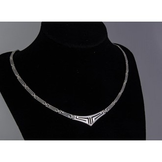 Sterling Silver 925 Greek Key
