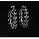 Sterling Silver 925 Olive Leaves