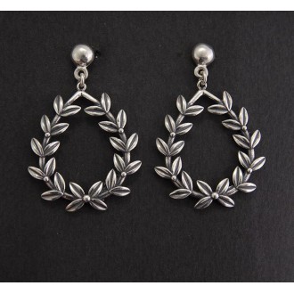 Stering Silver 925 Olive Leaves