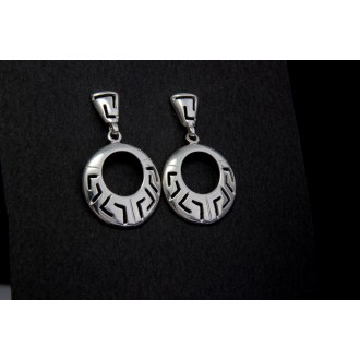 Sterling Silver 925 Greek Key