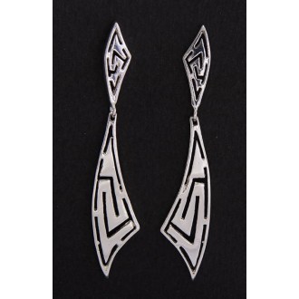 Sterling Silver 925 Greek Key
