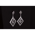 Sterling Silver 925 Greek Key